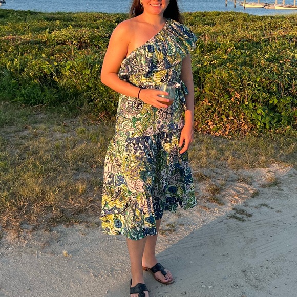 ALC one shoulder dress - Picture 2 of 8